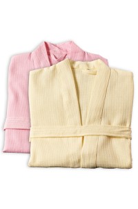 SKBD018  beauty salon pure cotton waffle bathrobe Spa Club Hotel bathrobe Hotel bathrobe bathrobe shop detail view-4